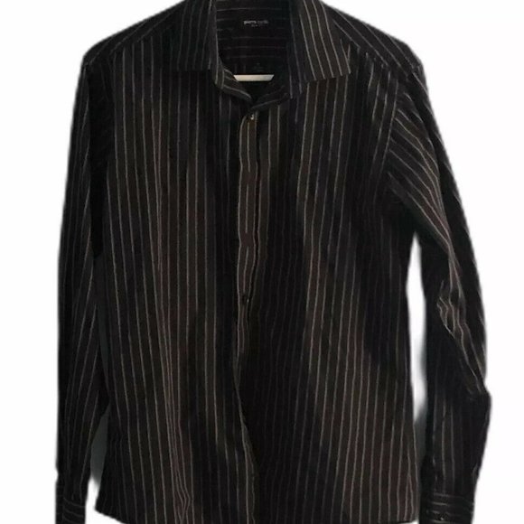 Pierre Cardin Other - Pierre Cardin Men’s Dress Shirt Long Sleeved Black